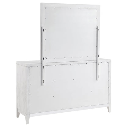Marielle 6-drawer Bedroom Dresser Distressed White