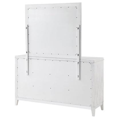 Marielle 6-drawer Bedroom Dresser Distressed White