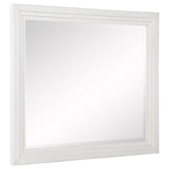 Marielle Dresser Mirror Distressed White