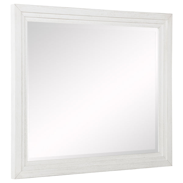 Marielle Dresser Mirror Distressed White