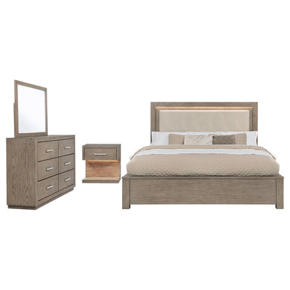 Kenora Bedroom Set Barley Brown