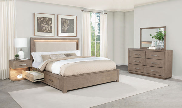 Kenora Bedroom Set Barley Brown