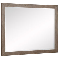 Kenora Dresser Mirror Barley Brown