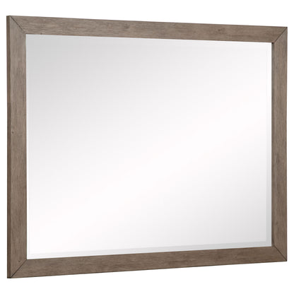 Kenora Dresser Mirror Barley Brown