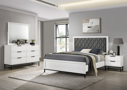 Conjunto de dormitorio Sonora blanco