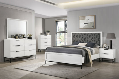 Conjunto de dormitorio Sonora blanco