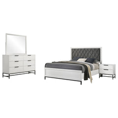 Conjunto de dormitorio Sonora blanco