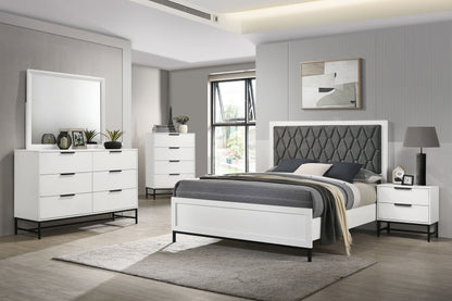Conjunto de dormitorio Sonora blanco