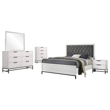 Conjunto de dormitorio Sonora blanco