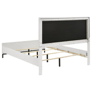 Sonoma Upholstered Wingback Bed Beige
