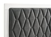 Sonoma Upholstered Wingback Bed Beige