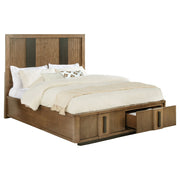 Terrace 2-drawer  Storage Bed Ash Brown