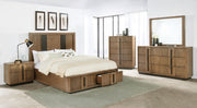 Terrace 2-drawer  Storage Bed Ash Brown