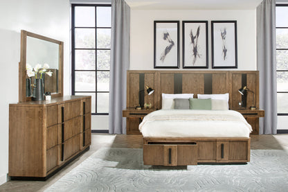 Terrace Panel Bedroom Set Ash Brown