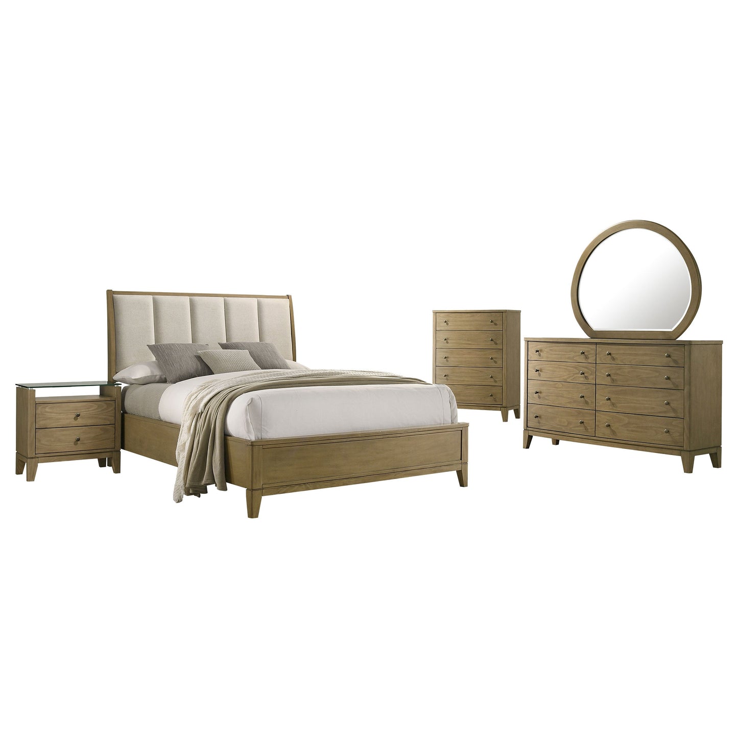 Granada  Bedroom Set Natural Pine