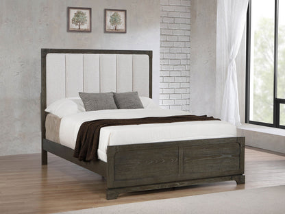 Gran Park 59-inch  Panel Bed Dark Cocoa