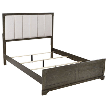 Gran Park 59-inch  Panel Bed Dark Cocoa