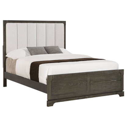 Gran Park 59-inch  Panel Bed Dark Cocoa