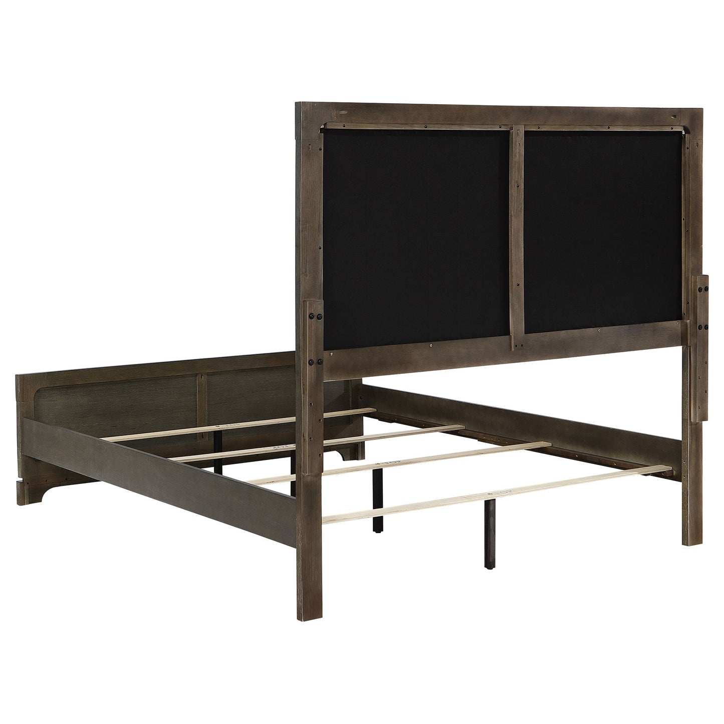 Gran Park 59-inch  Panel Bed Dark Cocoa