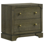 Conjunto de dormitorio Gran Park color cacao oscuro
