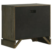 Conjunto de dormitorio Gran Park color cacao oscuro