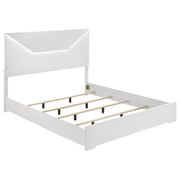 Conjunto de dormitorio Ives gris de alto brillo