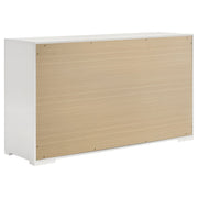 Conjunto de dormitorio Ives gris de alto brillo