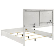 Conjunto de dormitorio Ives gris de alto brillo