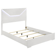 Conjunto de dormitorio Ives gris de alto brillo