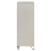 Olivia 5-drawer Bedroom Chest of Drawers Pearl White