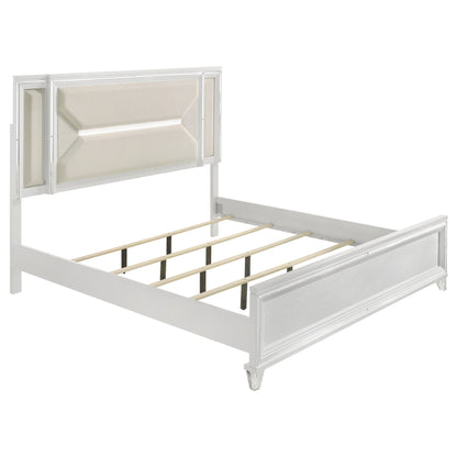 Conjunto de dormitorio Marmore blanco