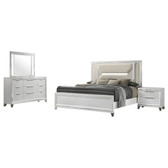 Marmore  Bedroom Set White