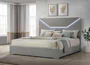 Cabecero de cama con paneles LED Hyland color natural