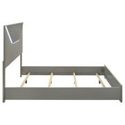 Cabecero de cama con paneles LED Hyland color natural