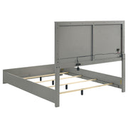 Cabecero de cama con paneles LED Hyland color natural