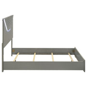 Cabecero de cama con paneles LED Hyland color natural