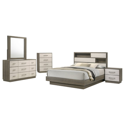 Fenwick  Bedroom Set Grey Oak