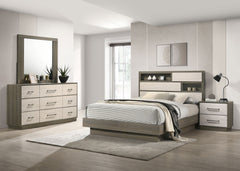 Fenwick  Bedroom Set Grey Oak