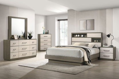 Fenwick  Bedroom Set Grey Oak