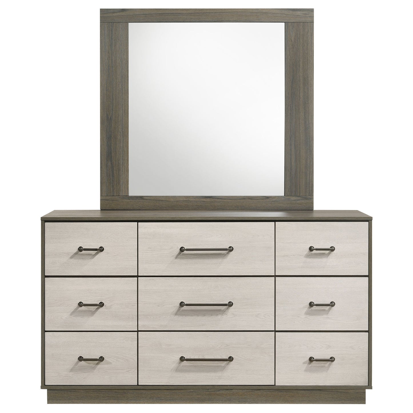 Fenwick 9-drawer Dresser Grey Oak