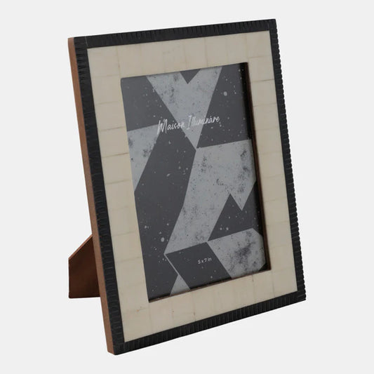 Etched Border Photo Frame