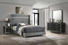 Lucia  Bedroom Set Beige and White