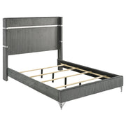Conjunto de dormitorio Lucia beige y blanco