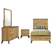 Juego de dormitorio Kaywood de pino natural