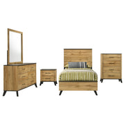 Juego de dormitorio Kaywood de pino natural