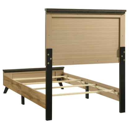 Kaywood 52-inch Panel Bed Natural Pine