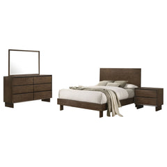 Glenwood  Bedroom Set Warm Brown