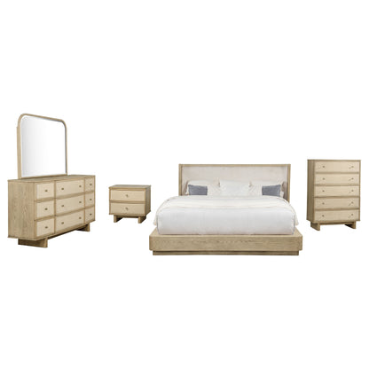 Kailani  Bedroom Set Beige Oak