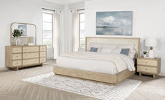 Conjunto de dormitorio Kailani en roble beige