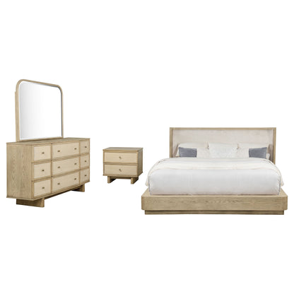 Kailani  Bedroom Set Beige Oak